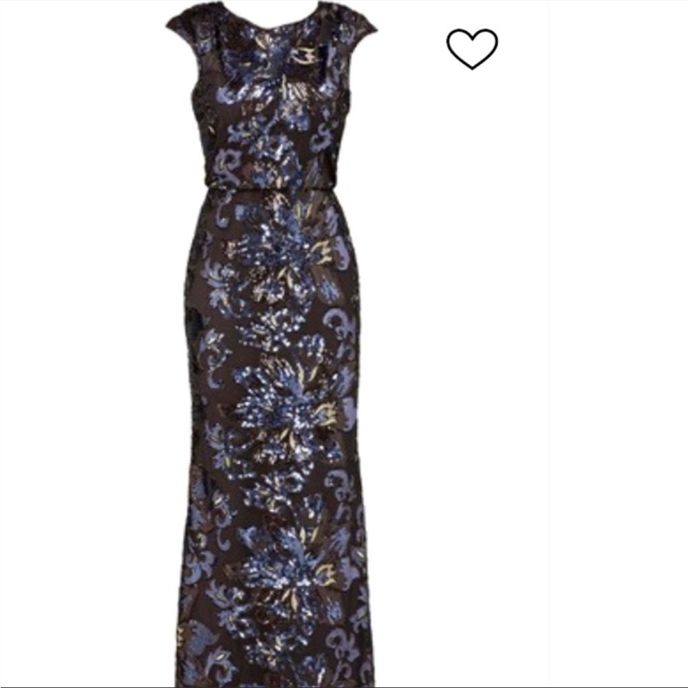 Badgley Mischa Midnight Swirl Gown
